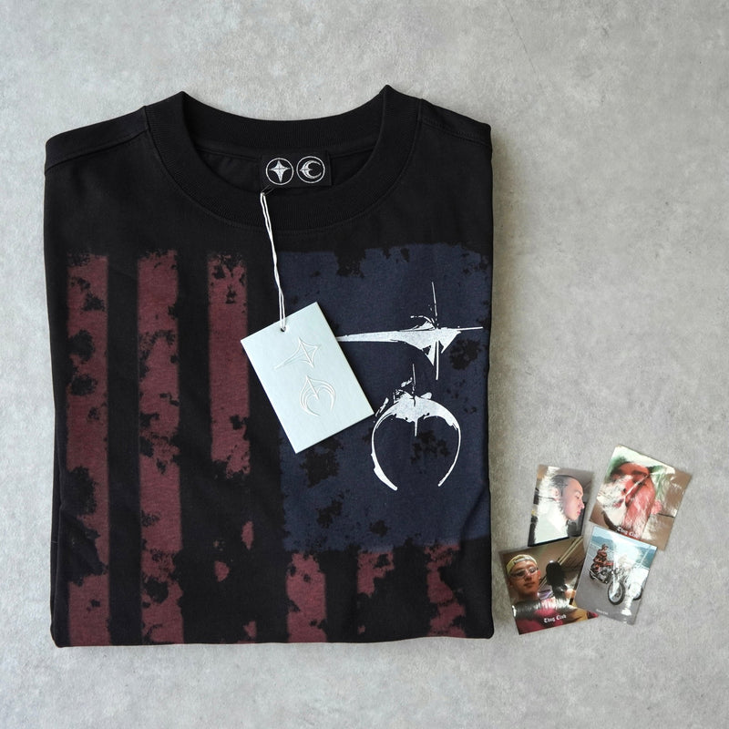 サグ クラブ Old Glory Long - Sleeve ブラック タグ付き未使用品 - NEWSED