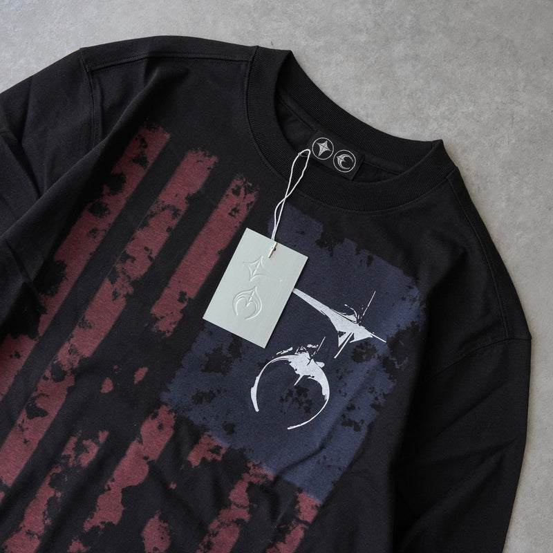 サグ クラブ Old Glory Long - Sleeve ブラック タグ付き未使用品 - NEWSED