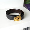 OLD｜Logo Buckle Leather Belt
