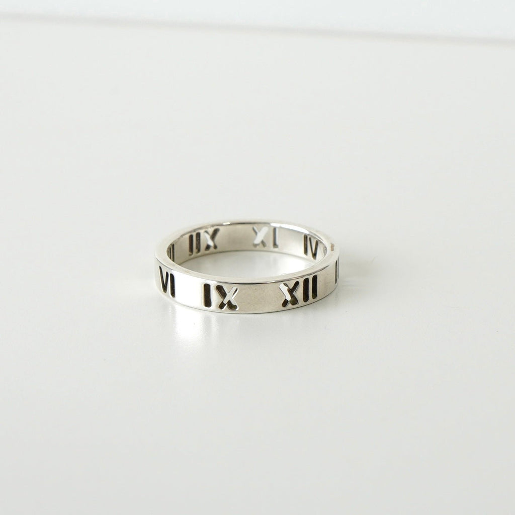 Open Atlas Silver Ring