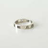 Open Atlas Silver Ring