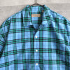 Open-collar Check Shirt