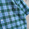 Open-collar Check Shirt