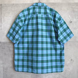 Open - collar Check Shirt - NEWSED