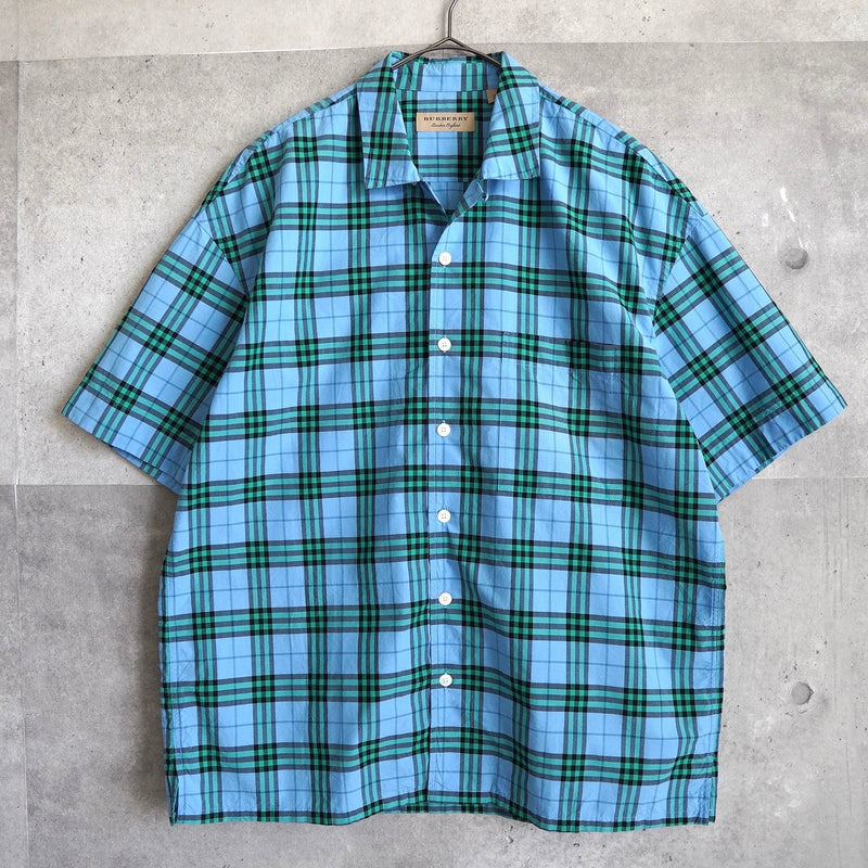 Open - collar Check Shirt - NEWSED