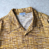 Open - collar patterned shirt - NEWSED