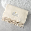 Orb Embroidery Wool Muffler