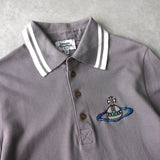 Orb Logo Embroidery Polo Shirt - NEWSED