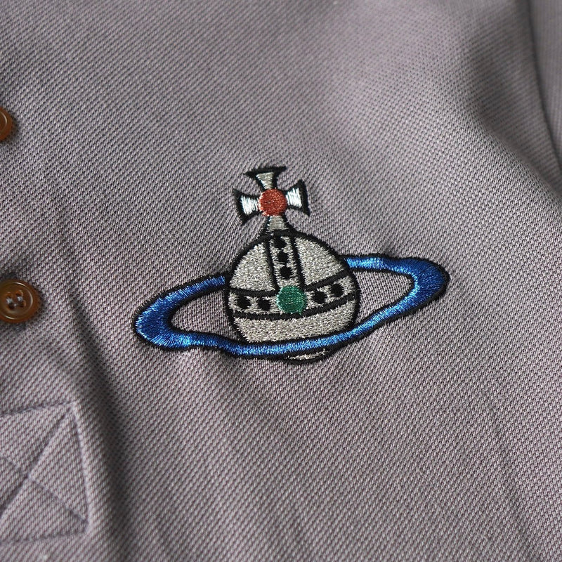 Orb Logo Embroidery Polo Shirt - NEWSED
