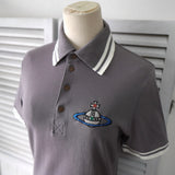 Orb Logo Embroidery Polo Shirt - NEWSED