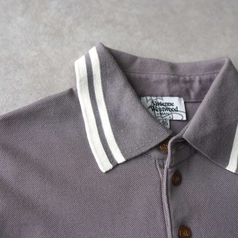Orb Logo Embroidery Polo Shirt - NEWSED