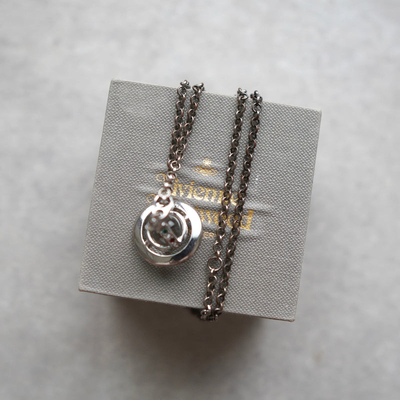 Orb Silver Necklace - NEWSED