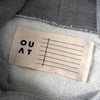 OUAT After Hoodie オーユーエーティー フリンジロープ パーカー グレー