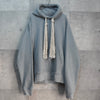 OUAT After Hoodie オーユーエーティー フリンジロープ パーカー グレー