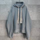 OUAT After Hoodie オーユーエーティー フリンジロープ パーカー グレー - NEWSED
