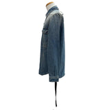 リックオウエンス ダークシャドウ OUTERSHIRT デニムジャケット ブルー S メンズ - NEWSED