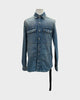 リックオウエンス ダークシャドウ OUTERSHIRT デニムジャケット ブルー S メンズ