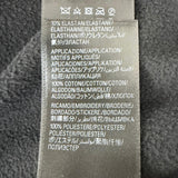 バレンシアガ OUTERWEAR ZIP UP HOODIE バックエンブロイダリー フリース パーカー ブラック 2 メンズ 未使用品 - NEWSED