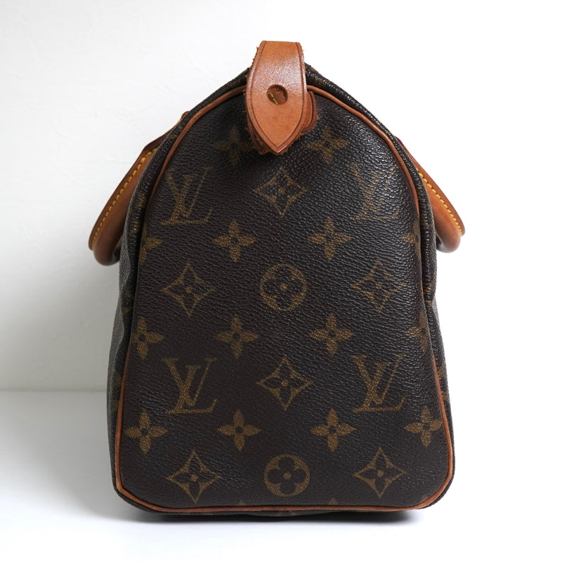 ルイ ヴィトン モノグラム スピーディ25 ミニボストンバッグ ブラウン M41528