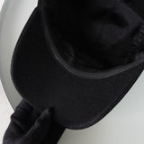 エルメス ライリー ドロップ カシミヤ100% キャップ ブラック