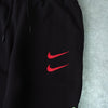 ナイキ DOUBLE SWOOSH ロゴ セットアップ スウェット スウェットパンツ ブラック