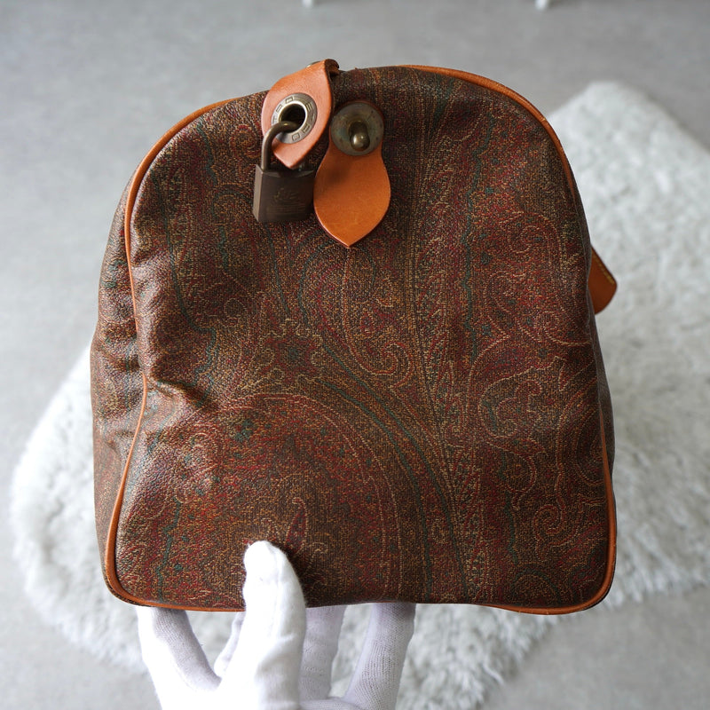 Paisley Boston Bag - NEWSED