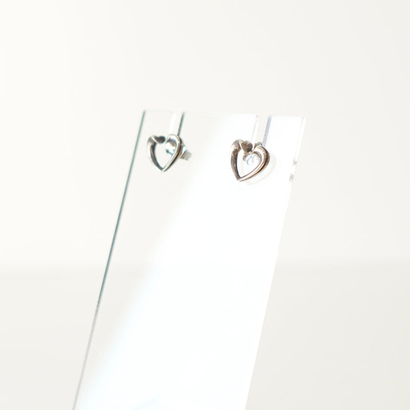 "Paloma Picasso Tenderness Heart" Silver Pierce - NEWSED