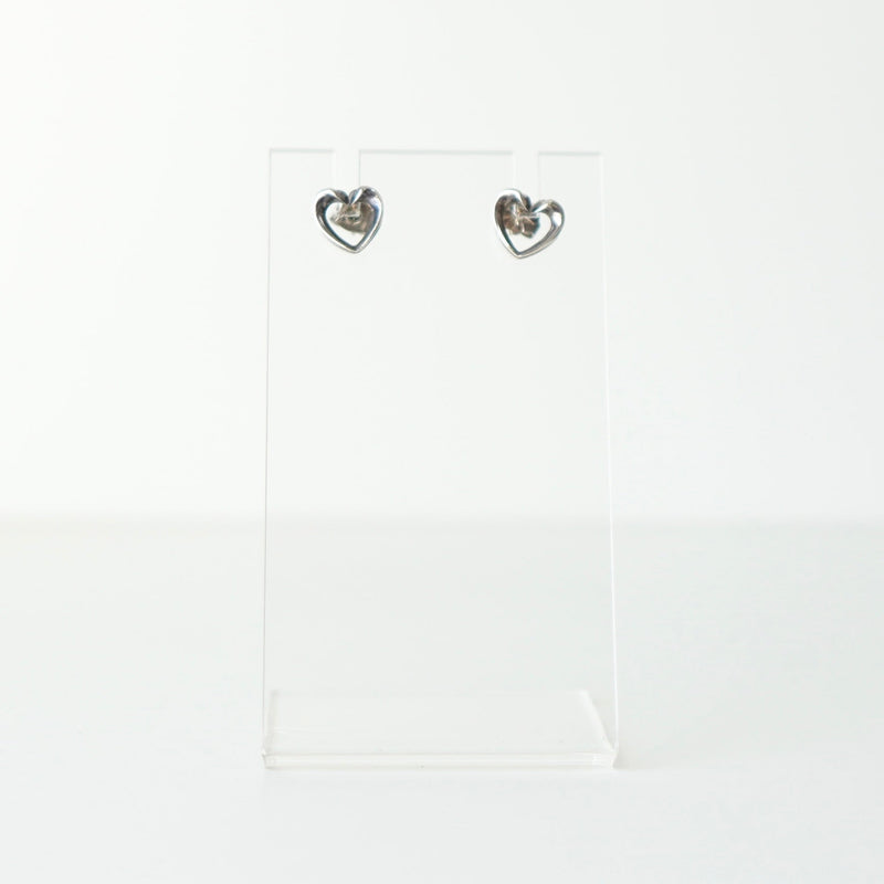 "Paloma Picasso Tenderness Heart" Silver Pierce - NEWSED