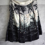 Patterned silk skirt｜Made in Italy - NEWSED