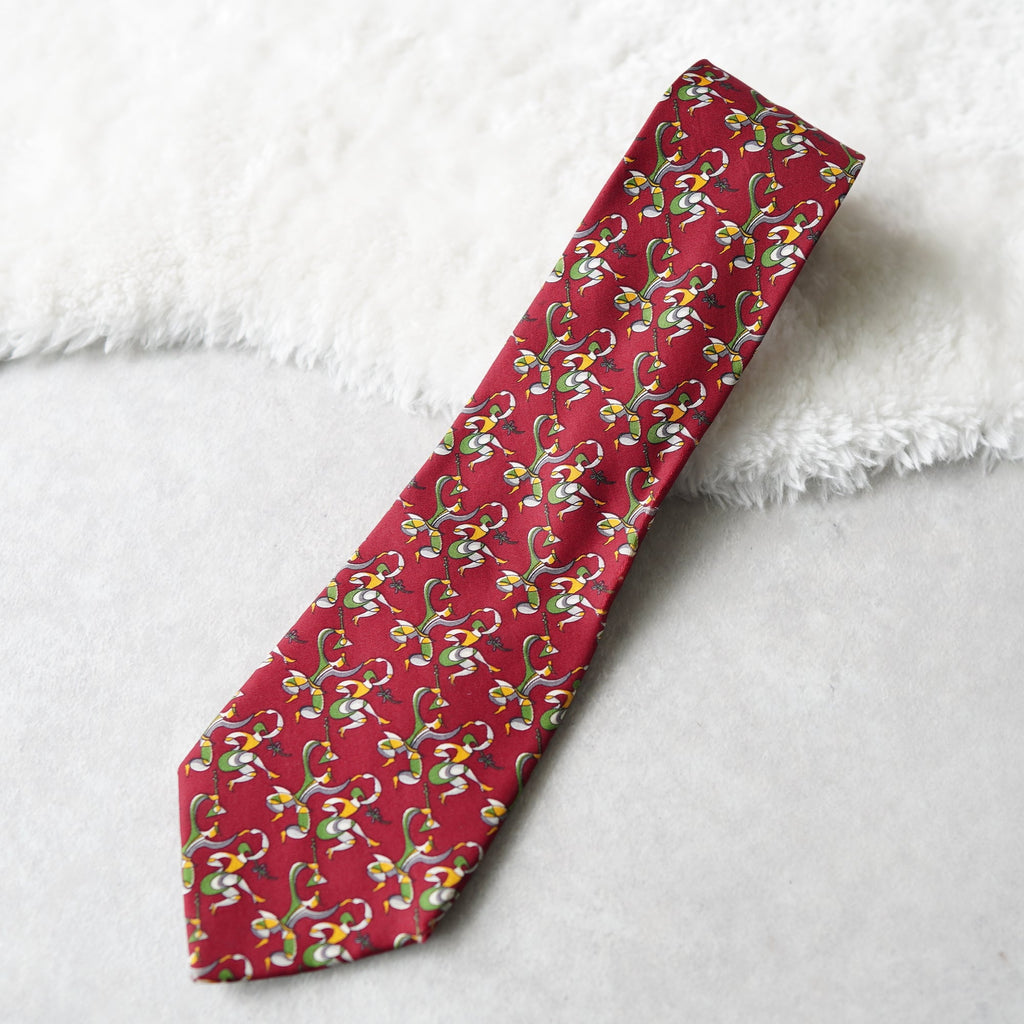 Patterned tie｜Made in Italy