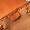 Celine Macadam 棕色穿孔 Blason PCC 皮革背包