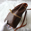Celine Macadam 棕色穿孔 Blason PCC 皮革背包