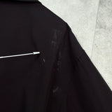 イヴサンローラン リバーシブル YSLロゴ ブルゾンホワイト / ブラック