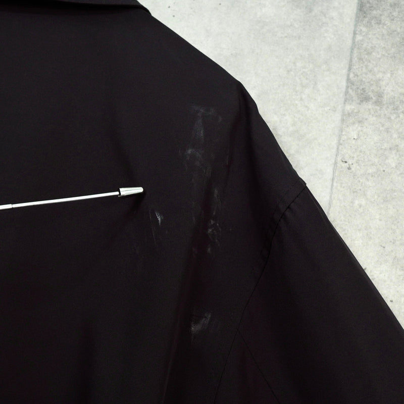 イヴサンローラン リバーシブル YSLロゴ ブルゾンホワイト / ブラック