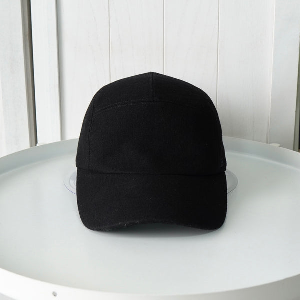 エルメス ライリー ドロップ カシミヤ100% キャップ ブラック