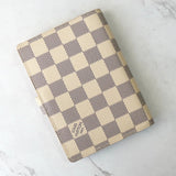 ルイ ヴィトン モノグラム ダミエアズール アジェンダPM 手帳 ベージュ - NEWSED