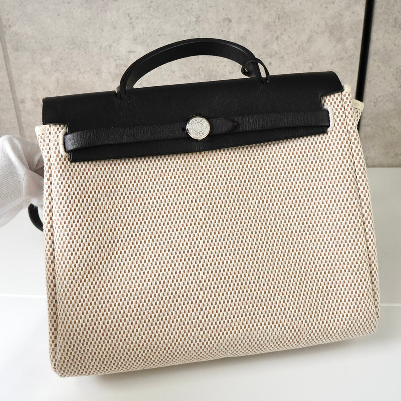 エルメス エールバッグPM トワルアッシュ 2way ハンドバッグ 