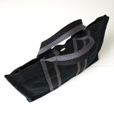 エルメス フールトゥPM キャンバス ハンドバッグ ブラック - NEWSED