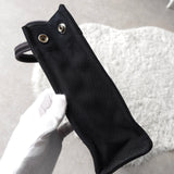 エルメス フールトゥ PM キャンバス ハンドバッグ ブラック/グレー - NEWSED