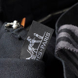 エルメス フールトゥ PM キャンバス ハンドバッグ ブラック/グレー - NEWSED