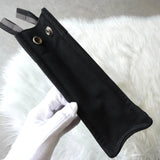 エルメス フールトゥ PM キャンバス ハンドバッグ ネイビー / グレー - NEWSED