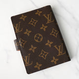 ルイ ヴィトン モノグラム コアラ アジェンダ PM 手帳カバー ローズピンク / ブラウン - NEWSED
