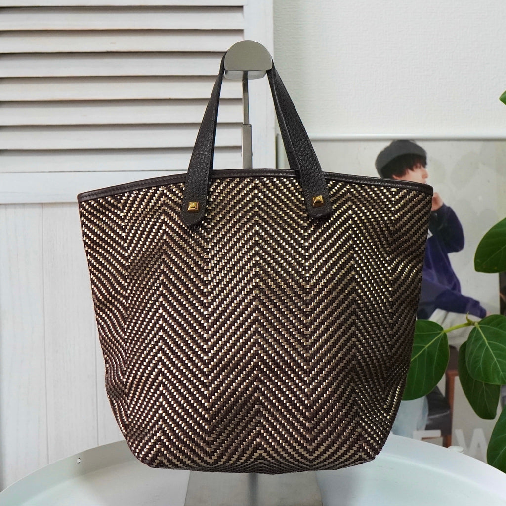 エルメス チェンナイPM トートバッグ ブラウン