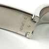 Hermes Click-Clack PM 手镯（银色/蓝色）