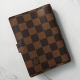 ルイ ヴィトン ダミエ アジェンダPM 手帳カバー ブラウン - NEWSED