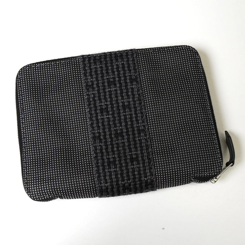 エルメス エールライン パースPM ラウンドファスナー 財布 グレー