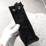 エルメス フールトゥ PM キャンバス ハンドバッグ ブラック/グレー - NEWSED