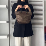 エルメス チェンナイPM トートバッグ ブラウン - NEWSED