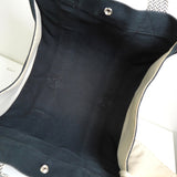 エルメス カンヌPM キャンバス ハンドバッグ ブラック - NEWSED