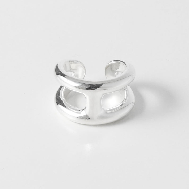 エルメス オスモズ PM シルバー925 指輪 リング サイズ54 / 13.5号 箱付き - NEWSED